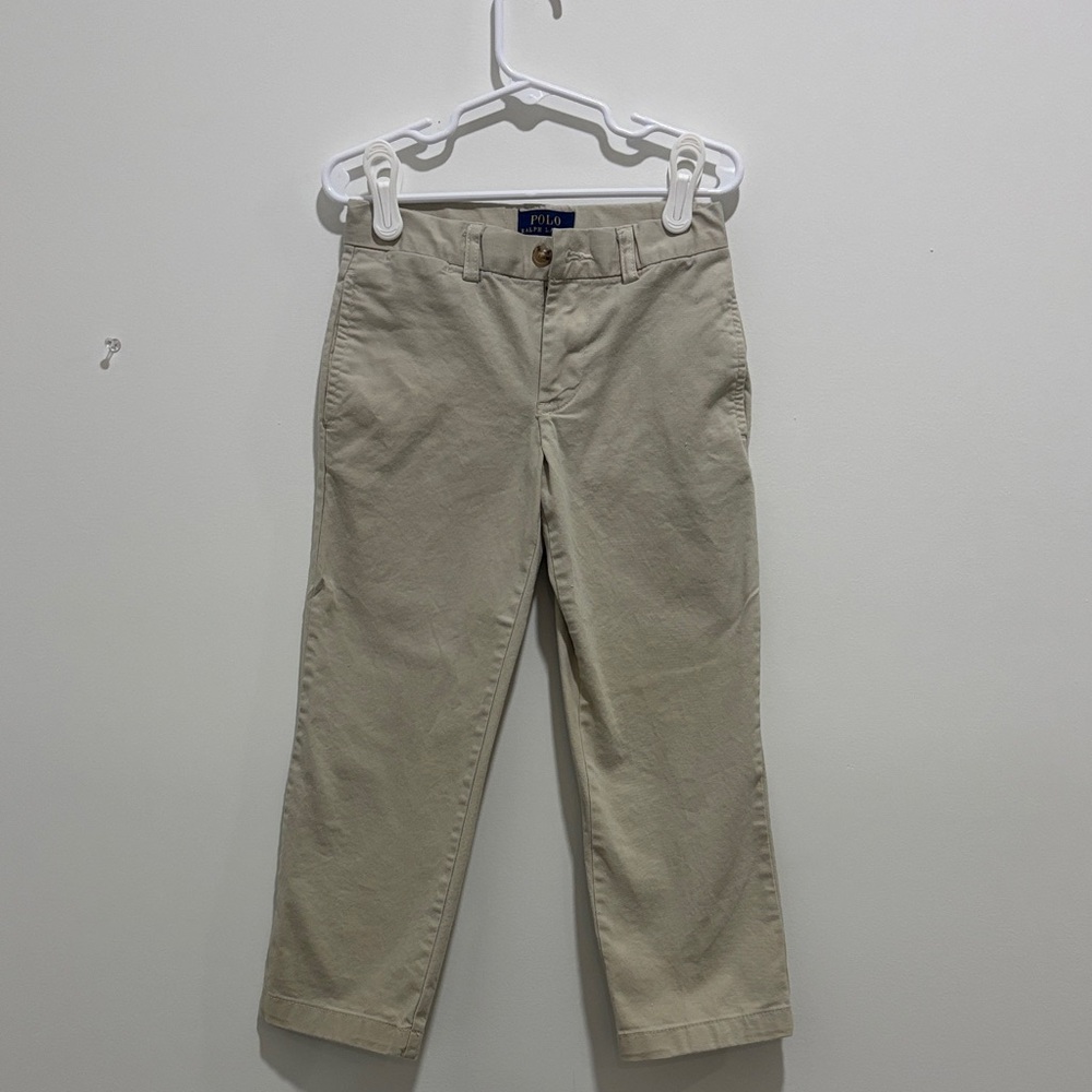 Boys Polo by Ralph Lauren Khakis